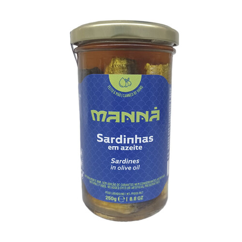 Sardines in Olive Oil Manná (Jar)