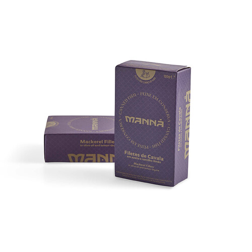 Filetes de Caballa en Aceite de Oliva y Tomillo-Limón Manná