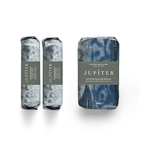 Filetes de Caballa en Aceite de Oliva Biológico Jupiter