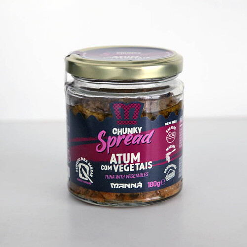 Atún con Vegetales Manná Chunky Spread