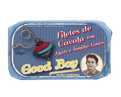 Filetes de Cavala em Azeite com Tomilho-Limão Good Boy