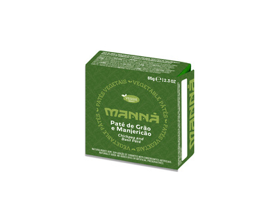 Paté de Garbanzos y Albahaca Manná 65g