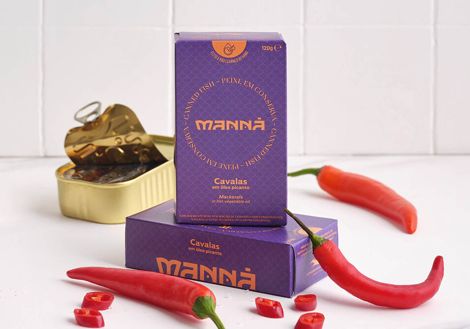 Cavalas em Óleo Picante Manná - 5601721210027