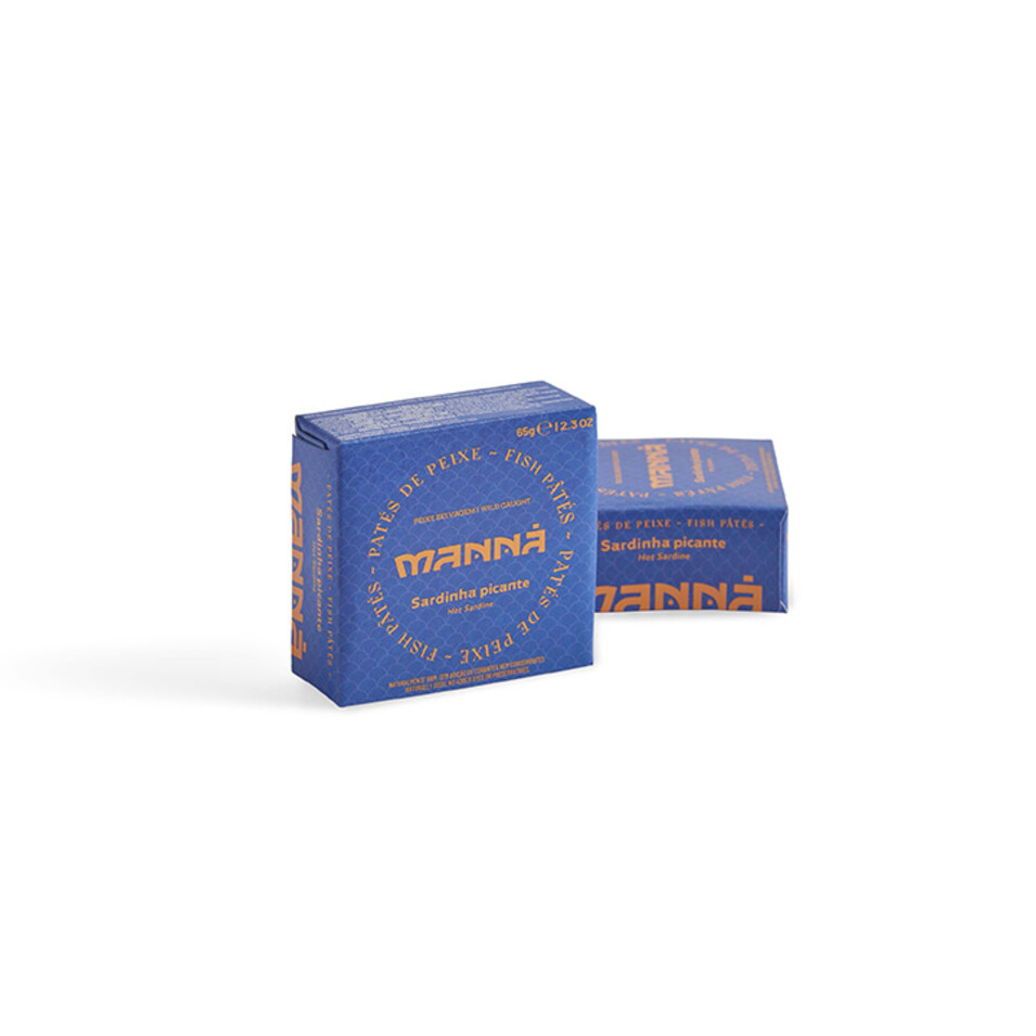 Paté de Sardinha Picante Manná 65g - 5601721711029