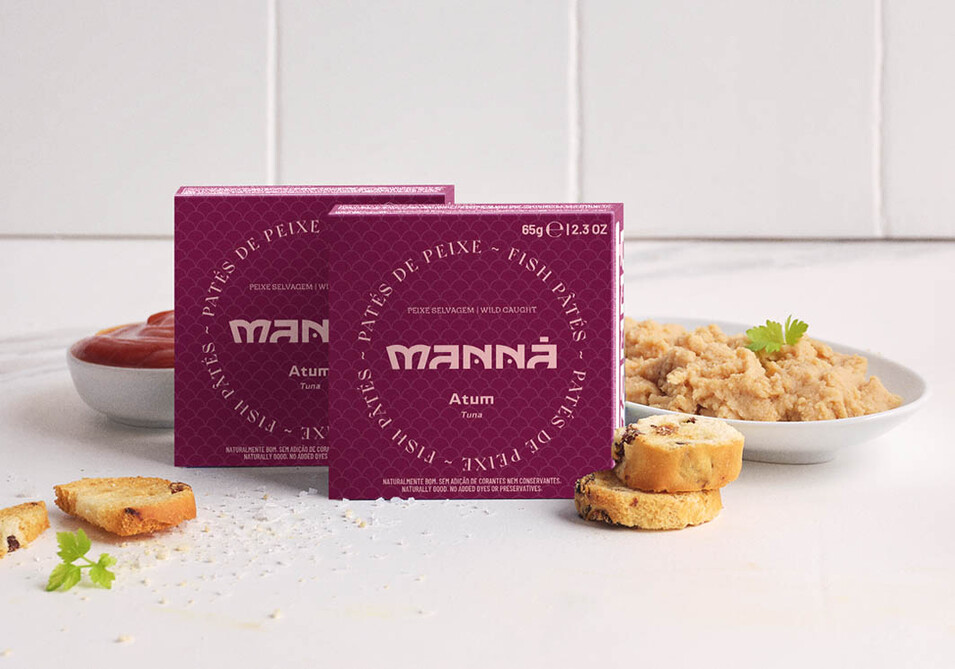 Paté de Atum Manná 65g - 5601721712019