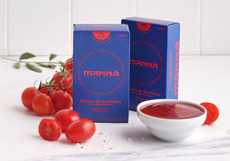 Filetes de Sardinha em Molho de Tomate Manná - 5601721811705