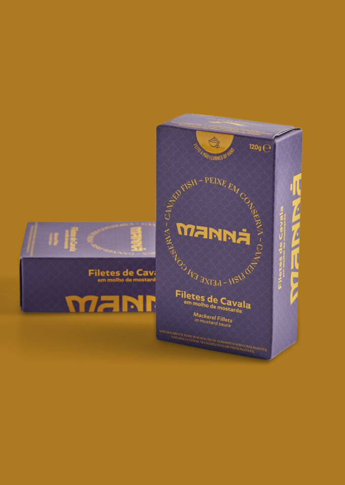 Mackerel Fillets in Mustard Sauce Manná - 5601721211147