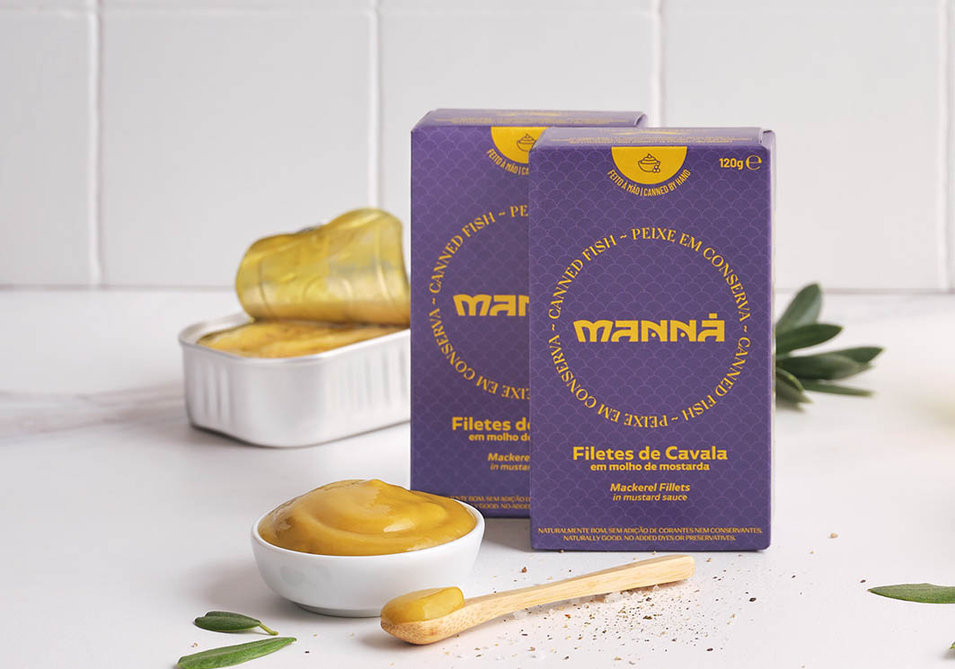 Mackerel Fillets in Mustard Sauce Manná - 5601721211147