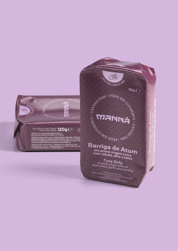 Barriga de Atum em Azeite Virgem Extra com Cebola, Alho e Salsa Manná - Manná - 5601721818056