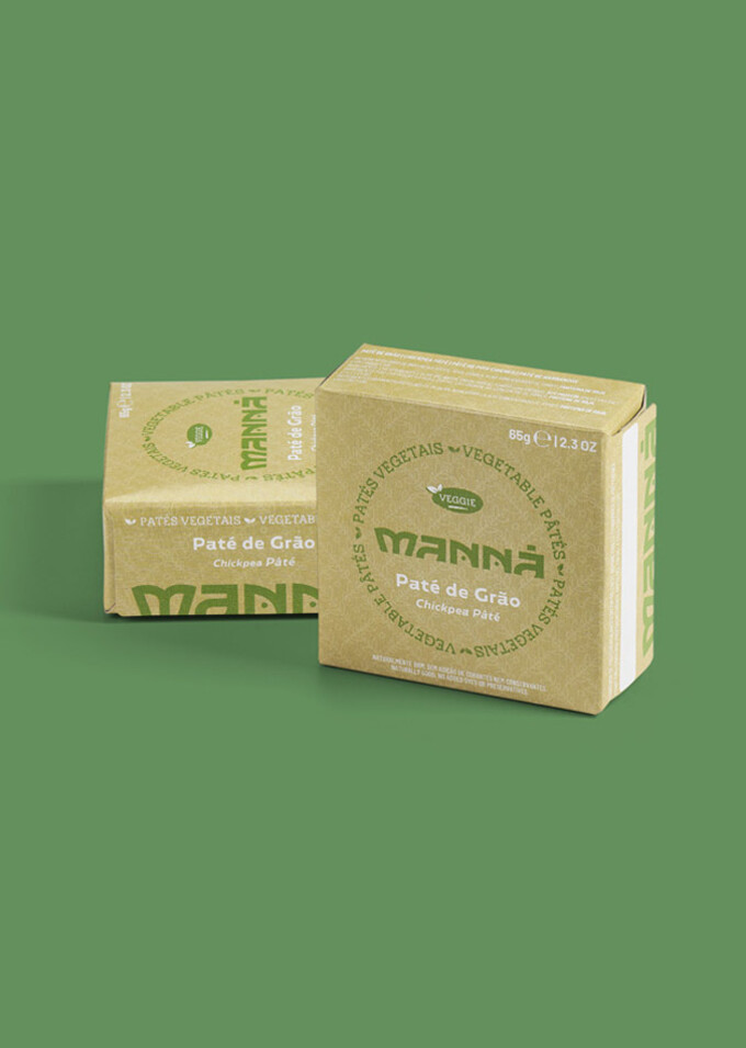 Paté de Grão Manná 65g - Manná - 5601721020275