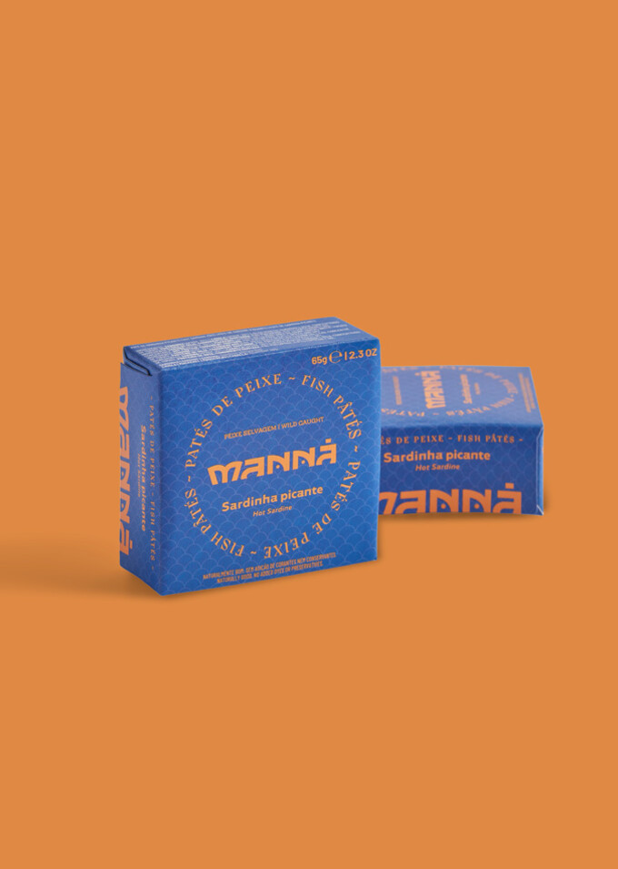 Hot Sardine Pâté 65g Manná - Manná - 5601721711029