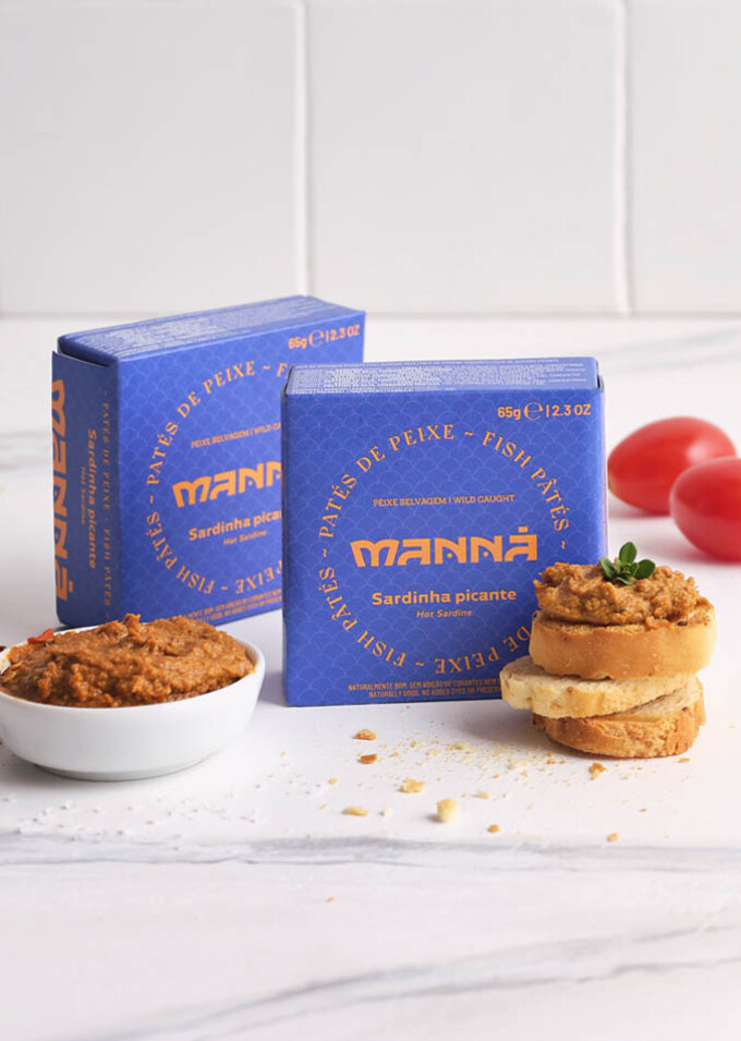 Hot Sardine Pâté 65g Manná - Manná - 5601721711029